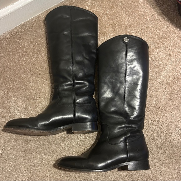 Frye Melissa Button Riding Boots - Picture 3 of 6
